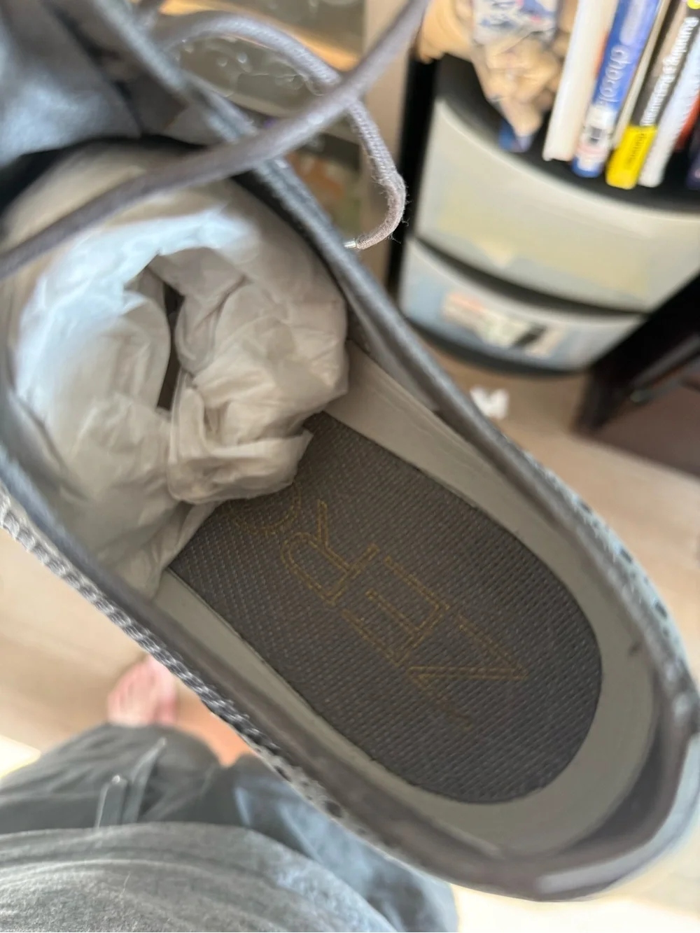 Cole Haan Grey Mesh Wingtip Oxfords